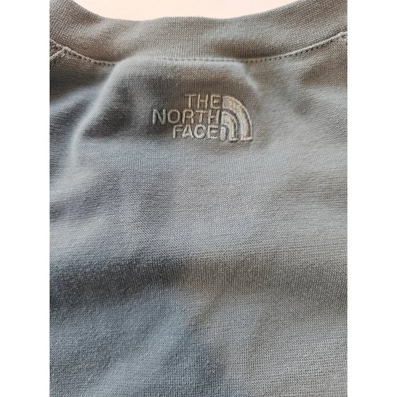 The North Face Quarter Zip Top Womens M Blue Gray Short Sleeve Hiking Shirt - Picture 5 of 7